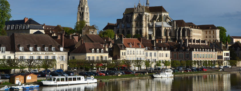 Vue d'Auxerre Vue d'Auxerre, Auxerre centre ville