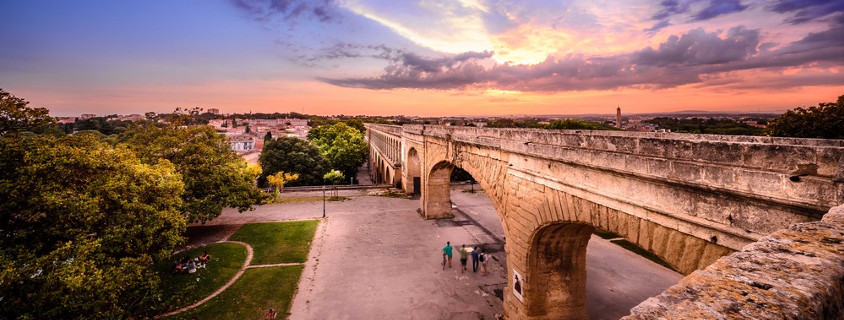 Aqueduc romain - Promenade du Peyrou Montpellier Aqueduc romain - Promenade du Peyrou Montpellier