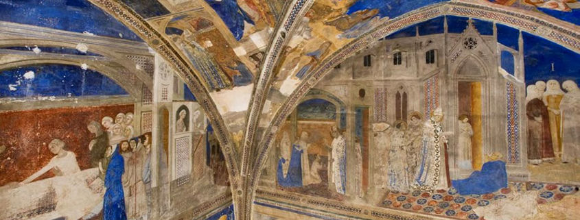 Giovannetti frescoes Giovannetti frescoes Saint Martial Chapel Avignon