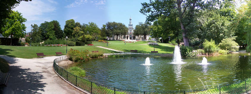 public garden and cognac city hall cognac gardens, cognac orangery, cognac fountains, cognac city hall, cognac park