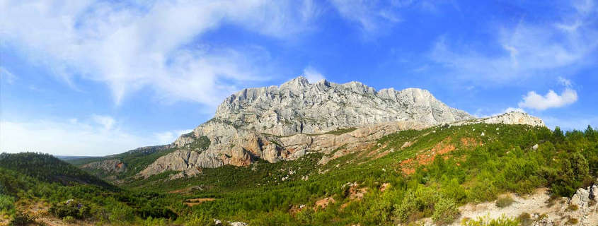 saint-victoire-mountain saint victoire mountain aix en provence france
