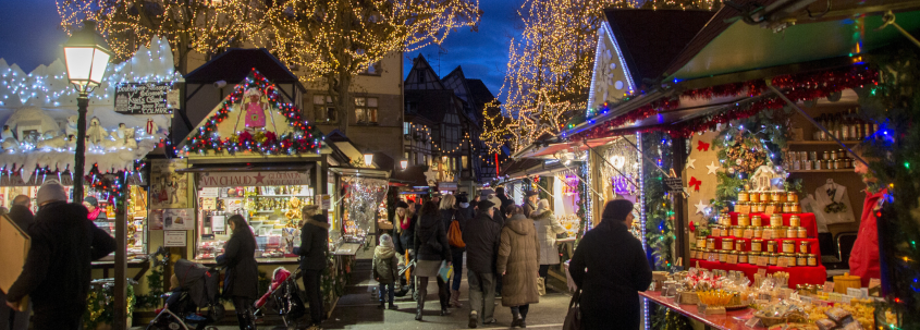 Marché de Noël Place Jeanne d'Arc