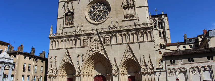 Cathedral Saint Jean Baptiste, Lyon Cathedral Saint Jean Baptiste Lyon, Lyon cathedral