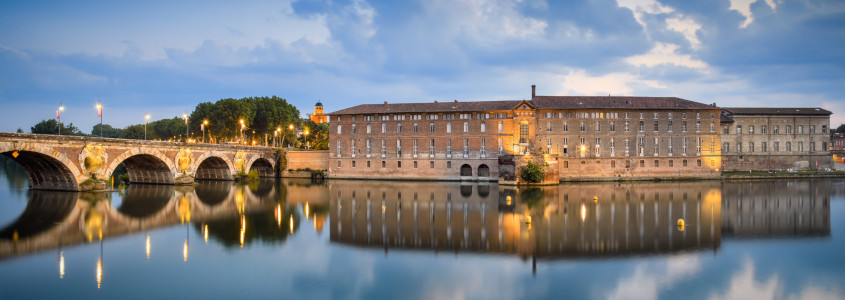 Vue sur Pont Neuf et l'Hôtel Dieu