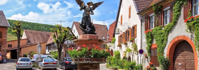 Pfaffenheim alsace wine route village, pfaffenheim, pfaffenheim alsace, alsace village